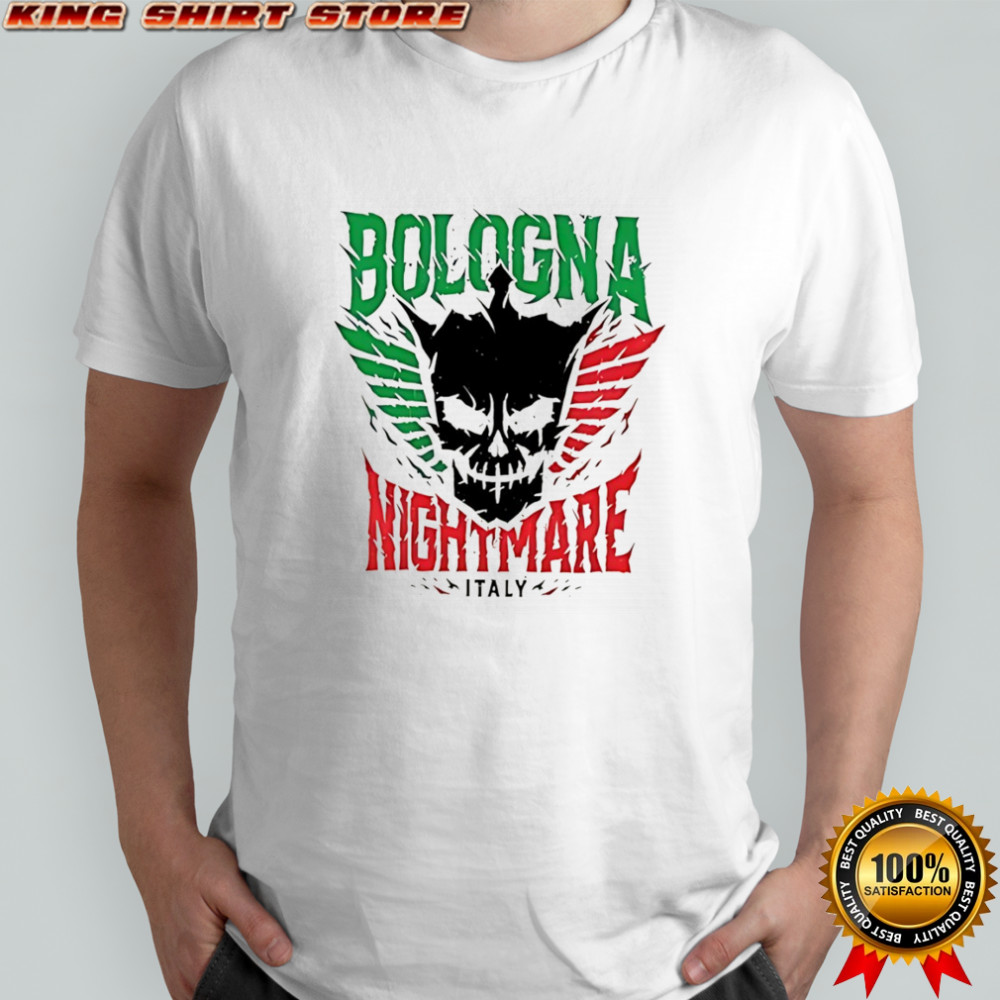 Cody Rhodes Bologna Nightmare Italy shirt
