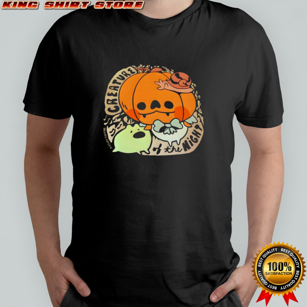 Creature of the Night pumpkin shirt