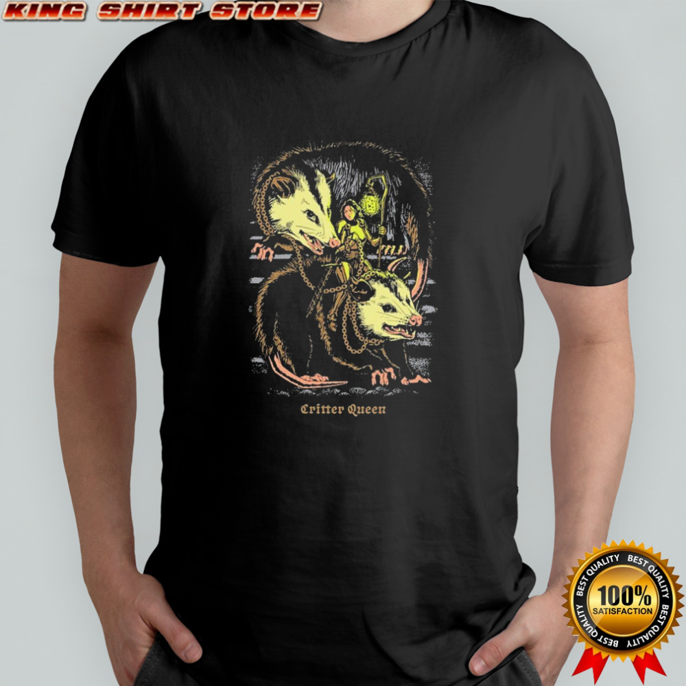 Critter Queen Opossum T-shirt