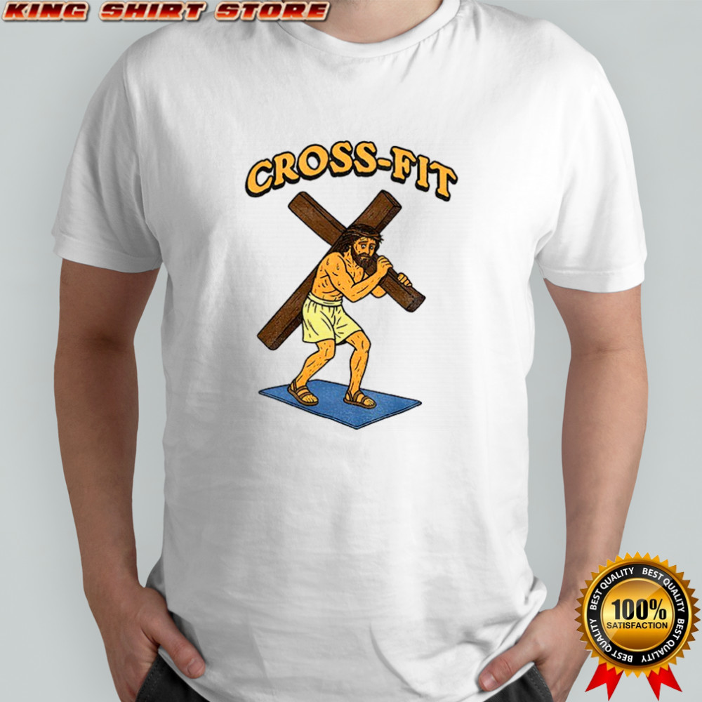 Cross-Fit Jesus Funny Christian Dank Memes shirt