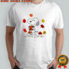 Cute Dog Snoopy Happy Fall shirt