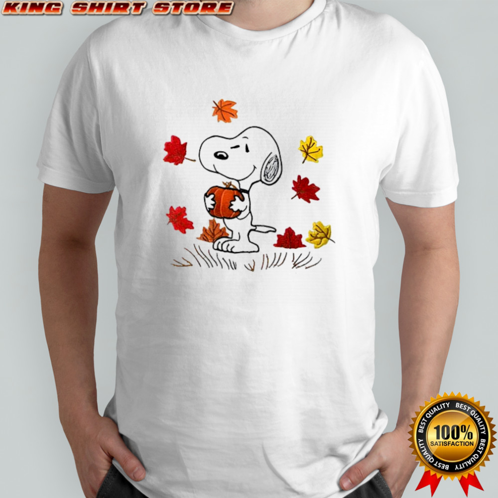 Cute Dog Snoopy Happy Fall shirt