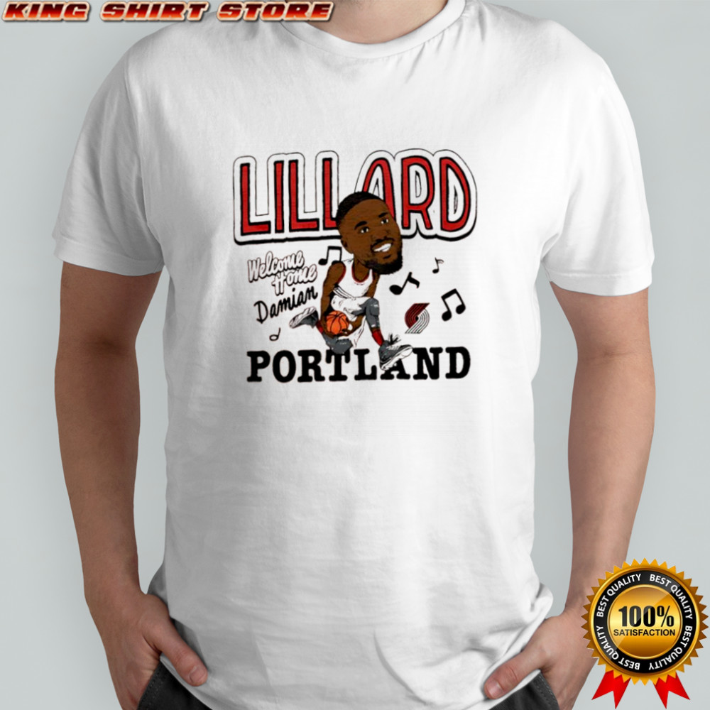 Damian Lillard Portland Trail Blazers welcome home Damian graphic shirt