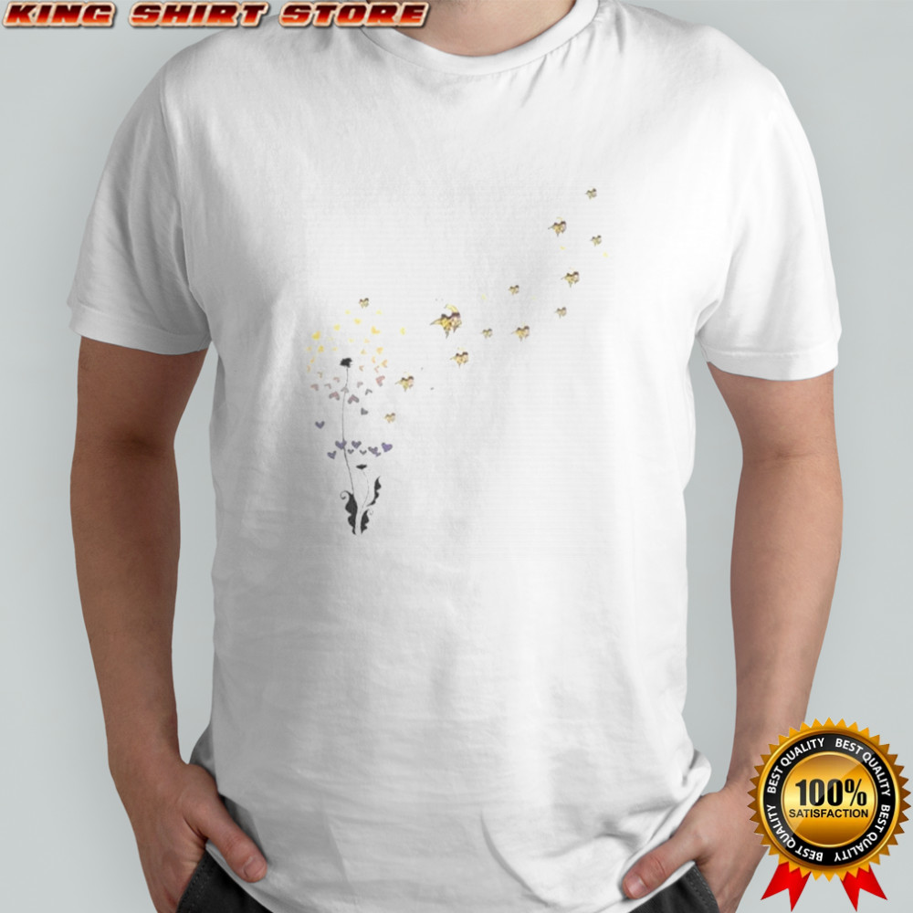 Dandelion Flower Minnesota Vikings Football Logo T-Shirt