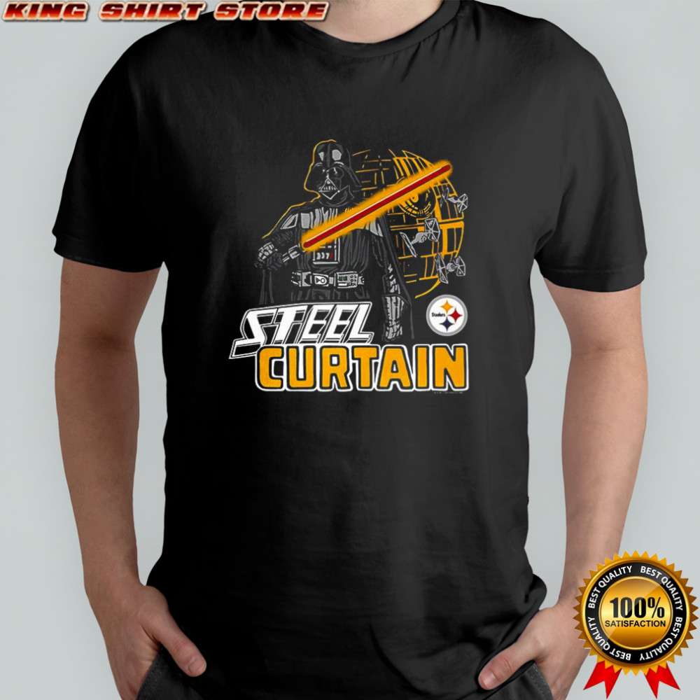 Darth Vader Star Wars X Pittsburgh Steelers football TIE Fighter shirt