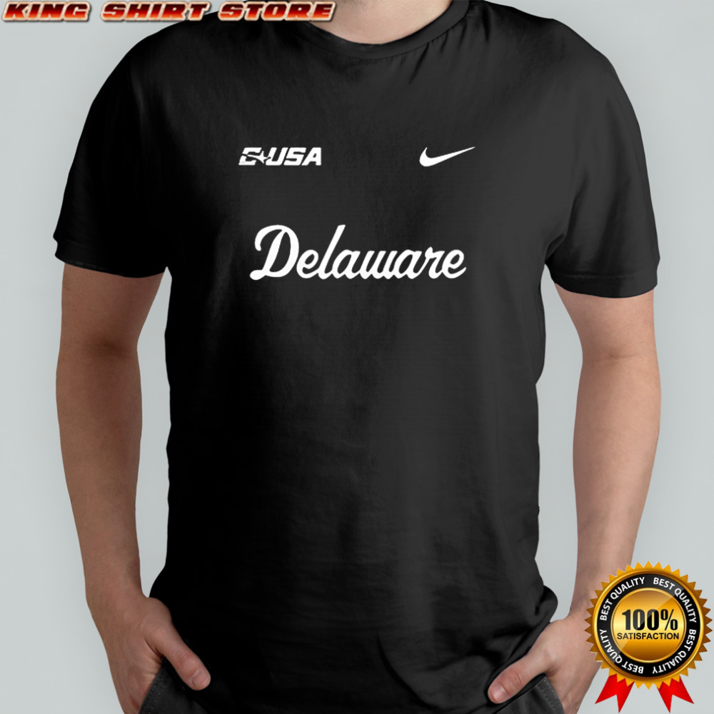 Delaware Fightin’ Blue Hens for the 302 logo shirt