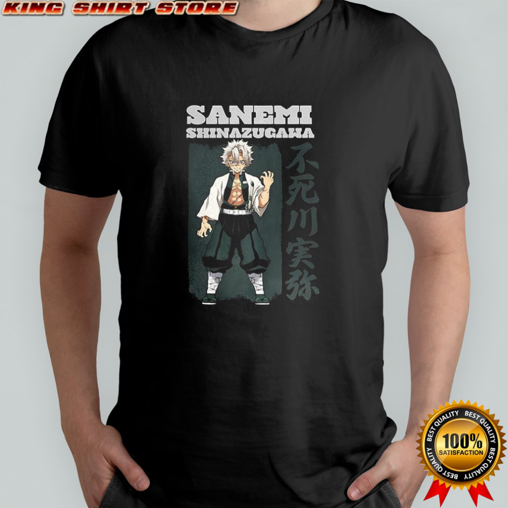 Demon Slayer Sanemi Shinazugawa shirt