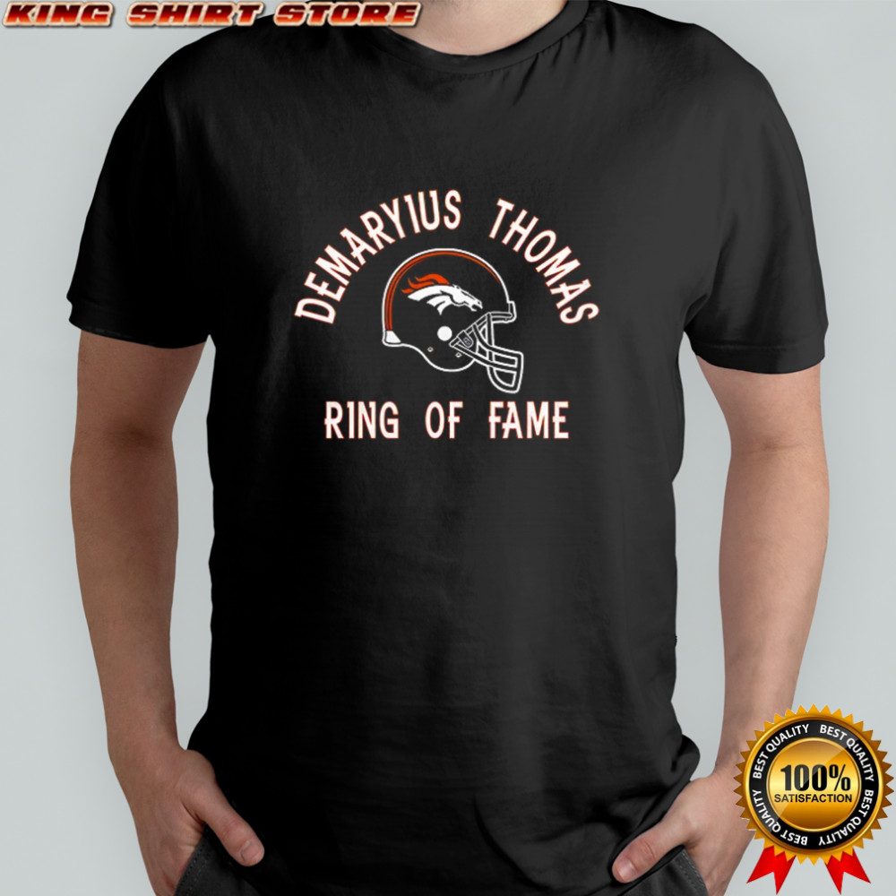 Denver Broncos Demaryius Thomas Ring of Fame pose shirt