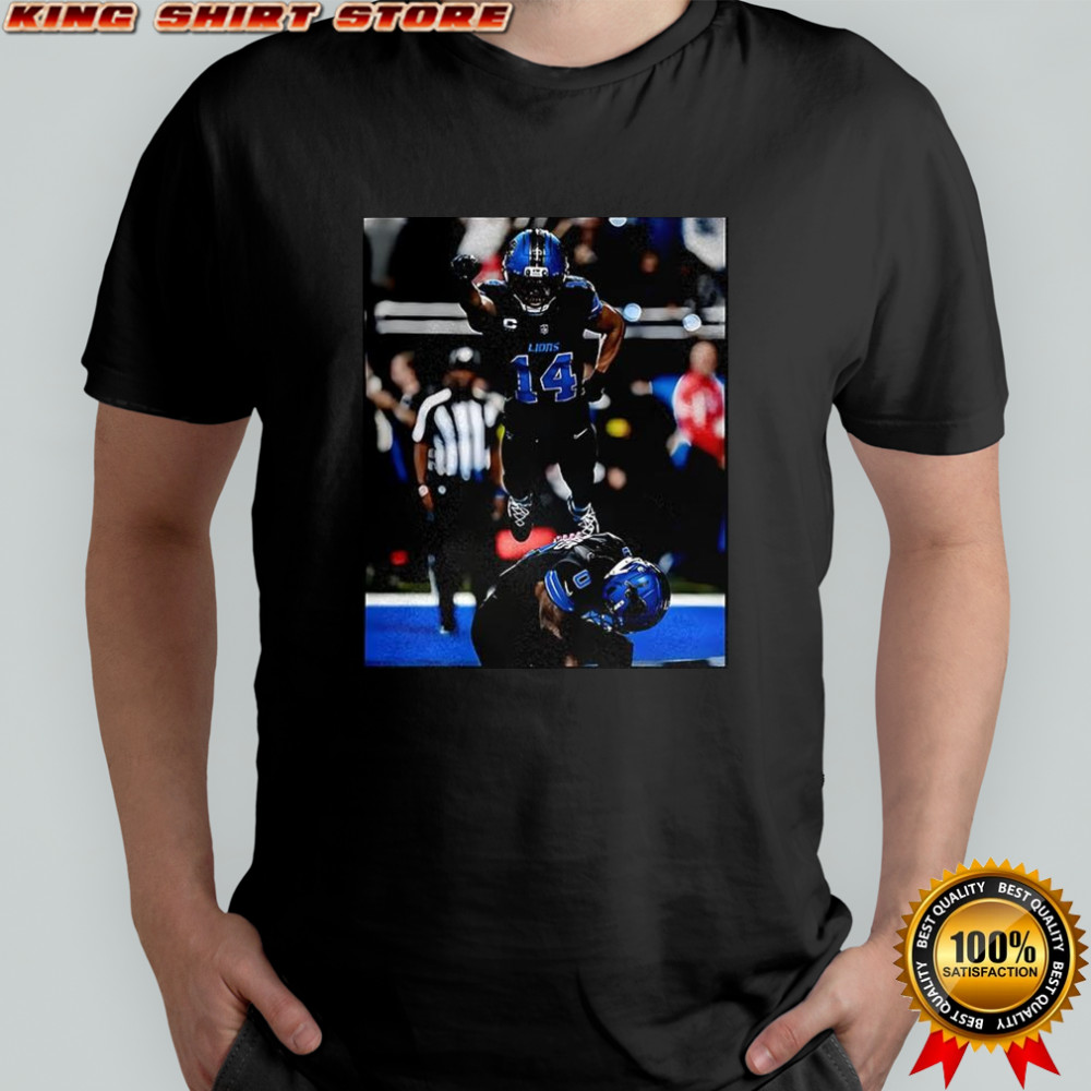 Detroit Lions Spiderman Superman shirt