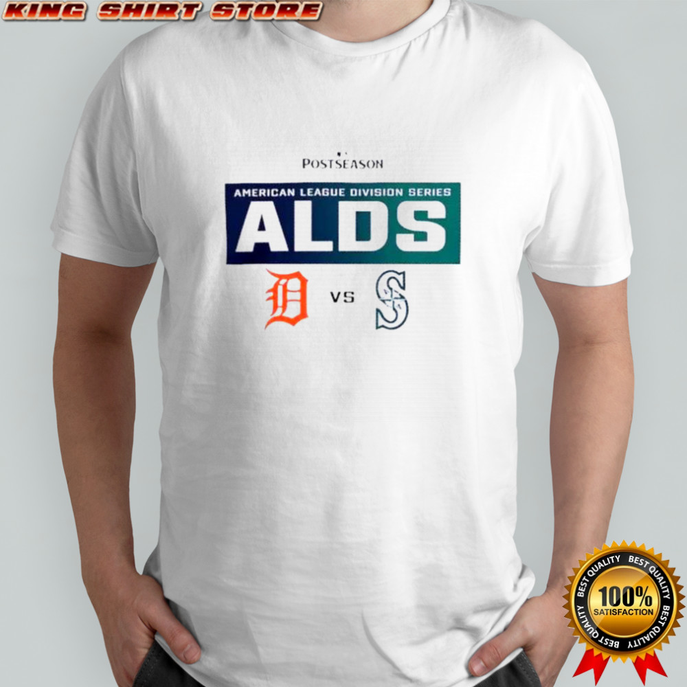 Detroit Tigers Vs Seattle Mariners 2025 Postseason MLB ALDS Matchup T-Shirt