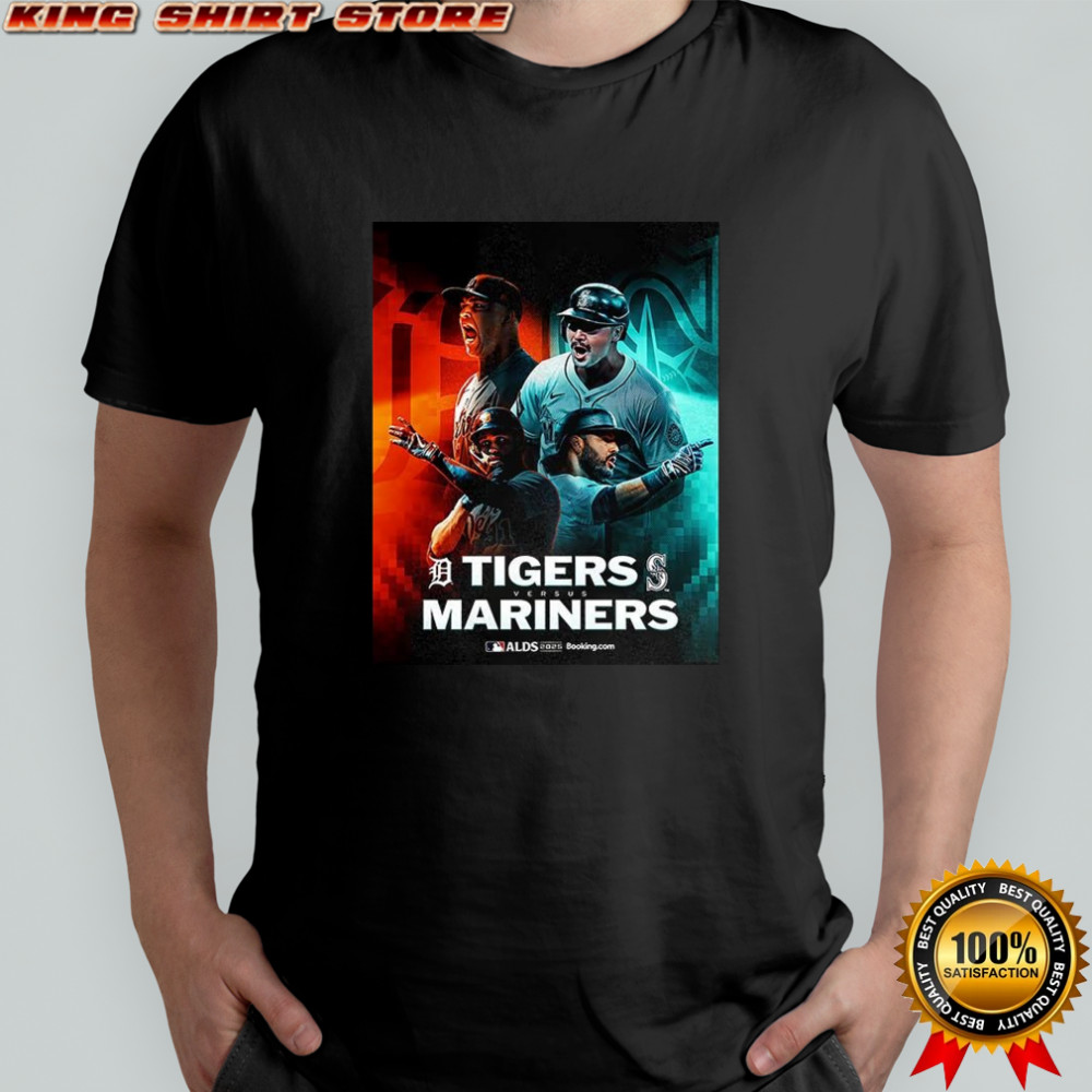 Detroit Tigers vs Seattle Mariners ALDS 2025 shirt