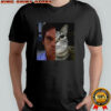 Dexter Morgan Funny Cat half face shirt