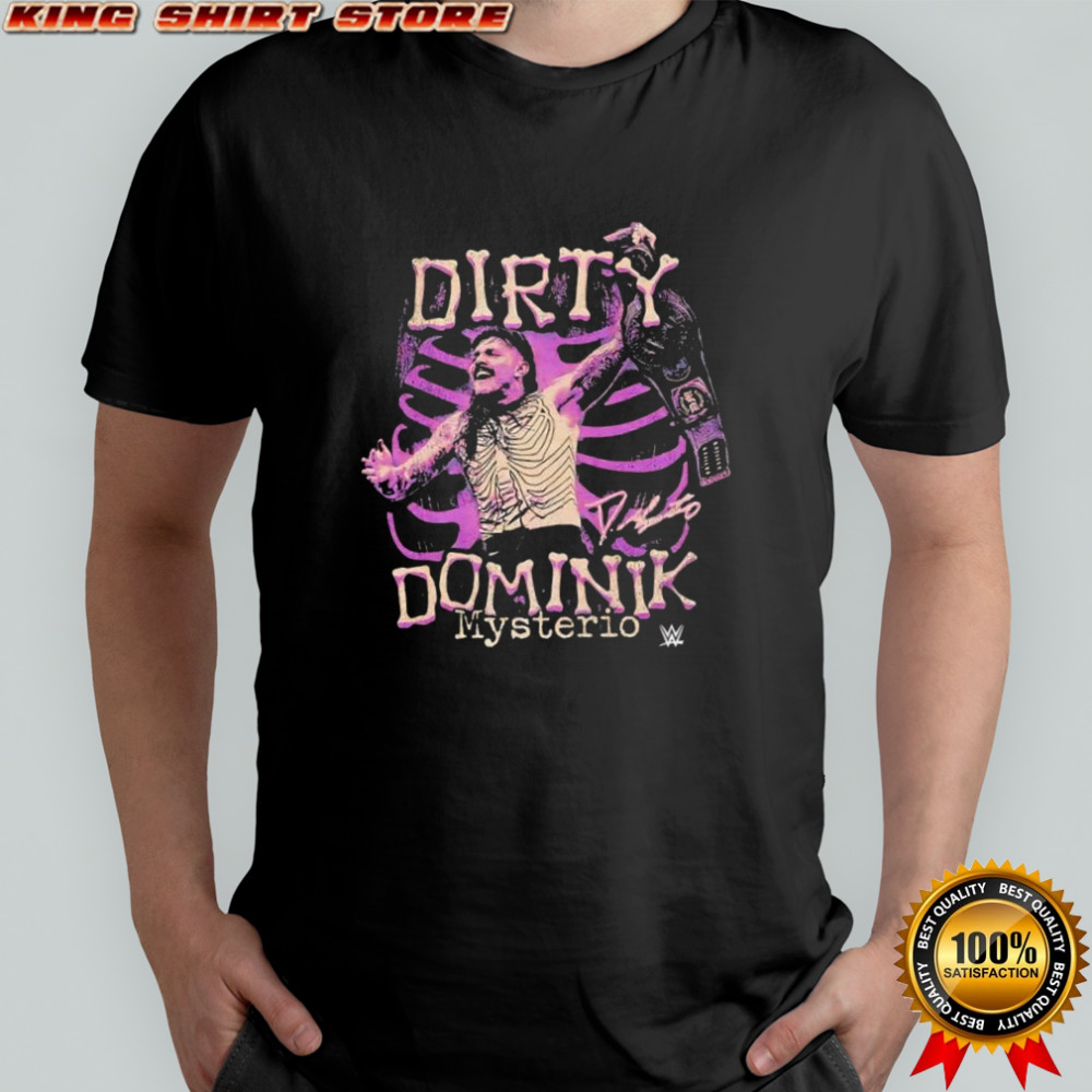 Dominik Mysterio Dirty signature shirt