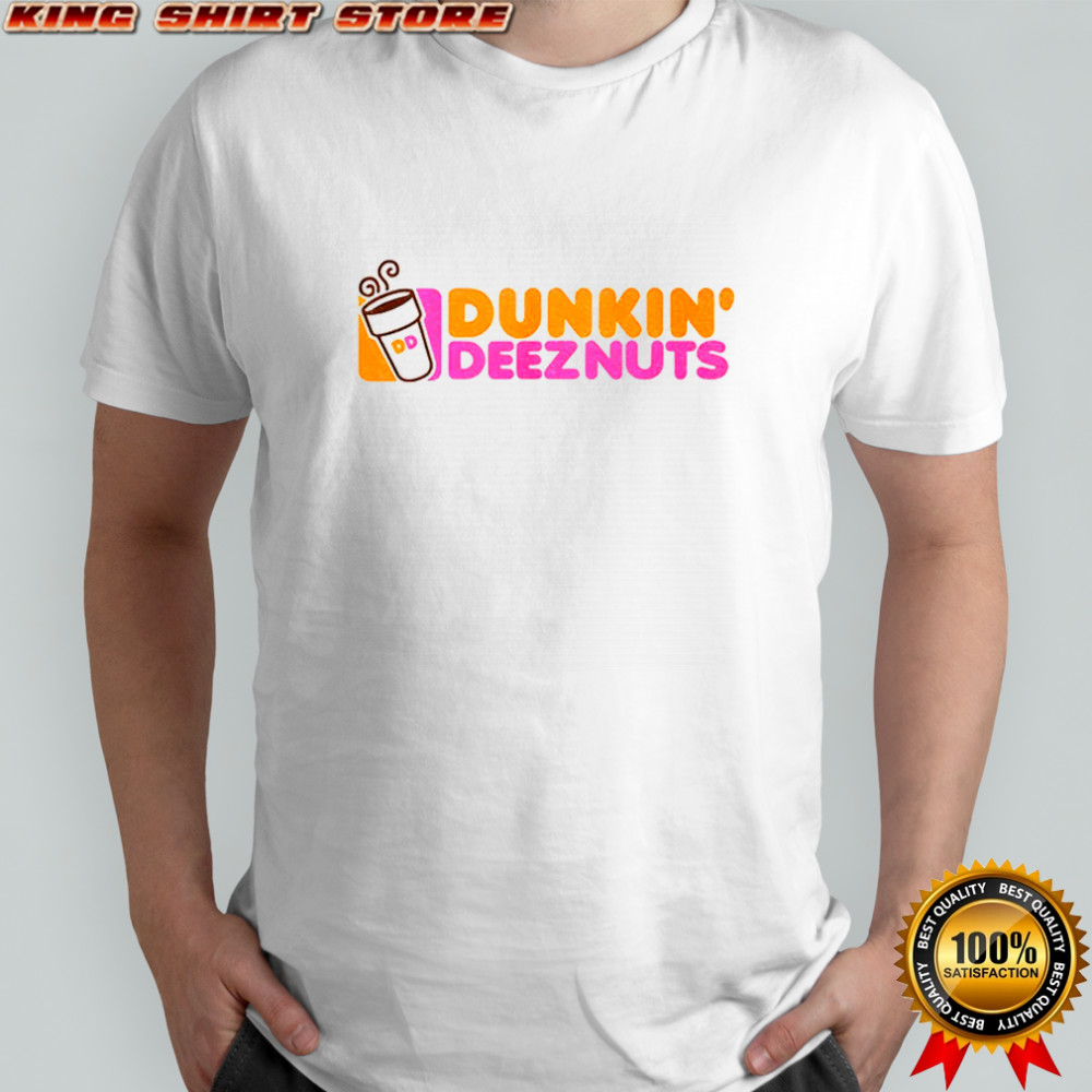 Dunkin deeznuts coffee logo shirt
