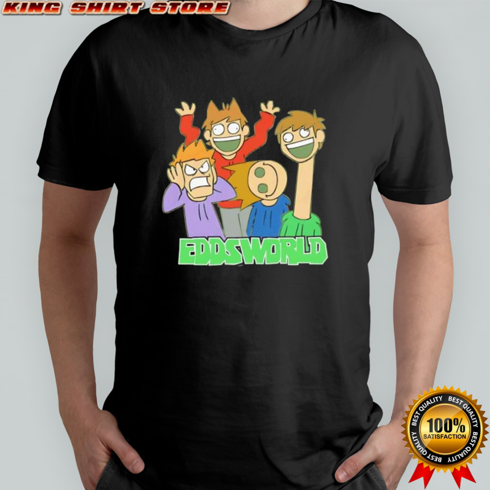 Eddsworld Just A Bit Crazy graphic shirt