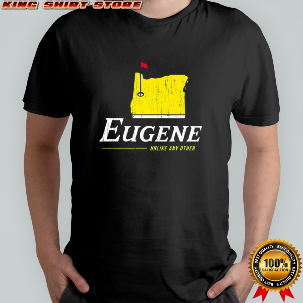 Eugene unlike any other Oregon Masters Tournament golf shirt