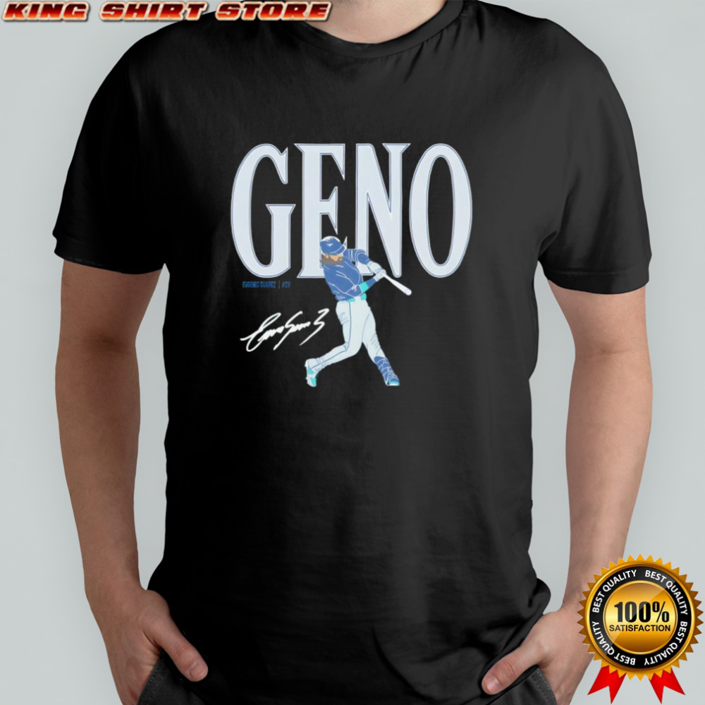 Eugenio Suarez Seattle Mariners Geno Baseball MLB Signature Shirt