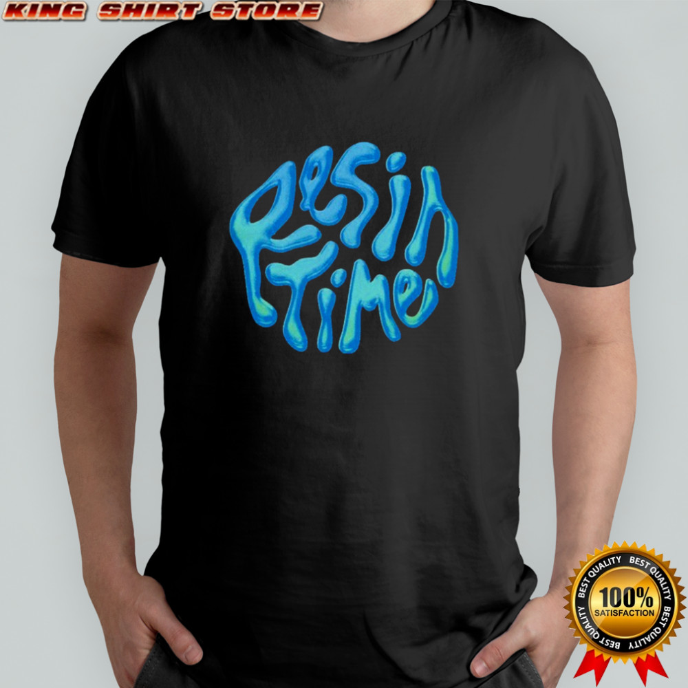 Evan And Katelyn Spilled Resin Time T-shirt