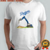 Excavator vs Los Angeles Dodgers MLB Baseball sports fans shirt