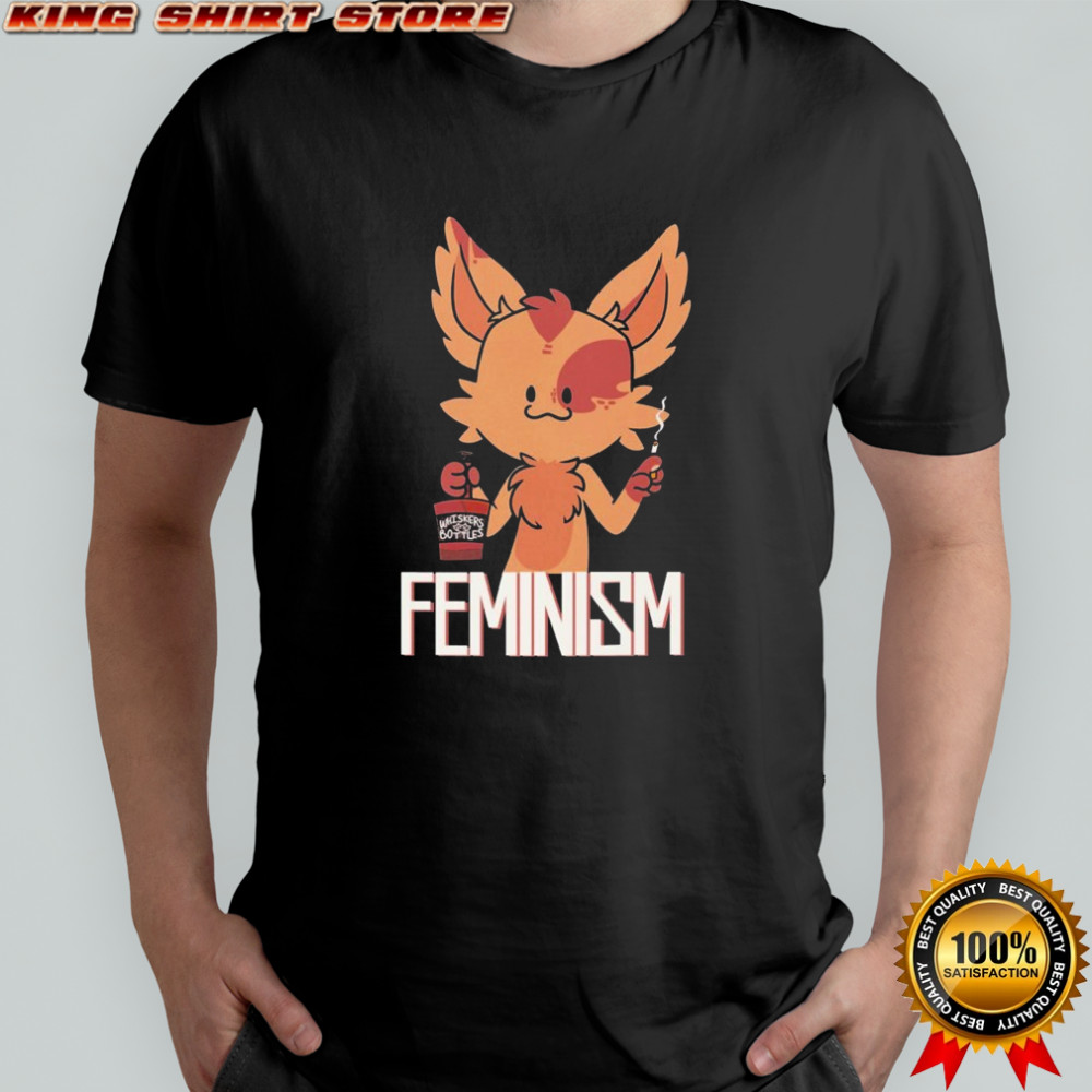 Feminism Billy Whiskers Bottles T-shirt