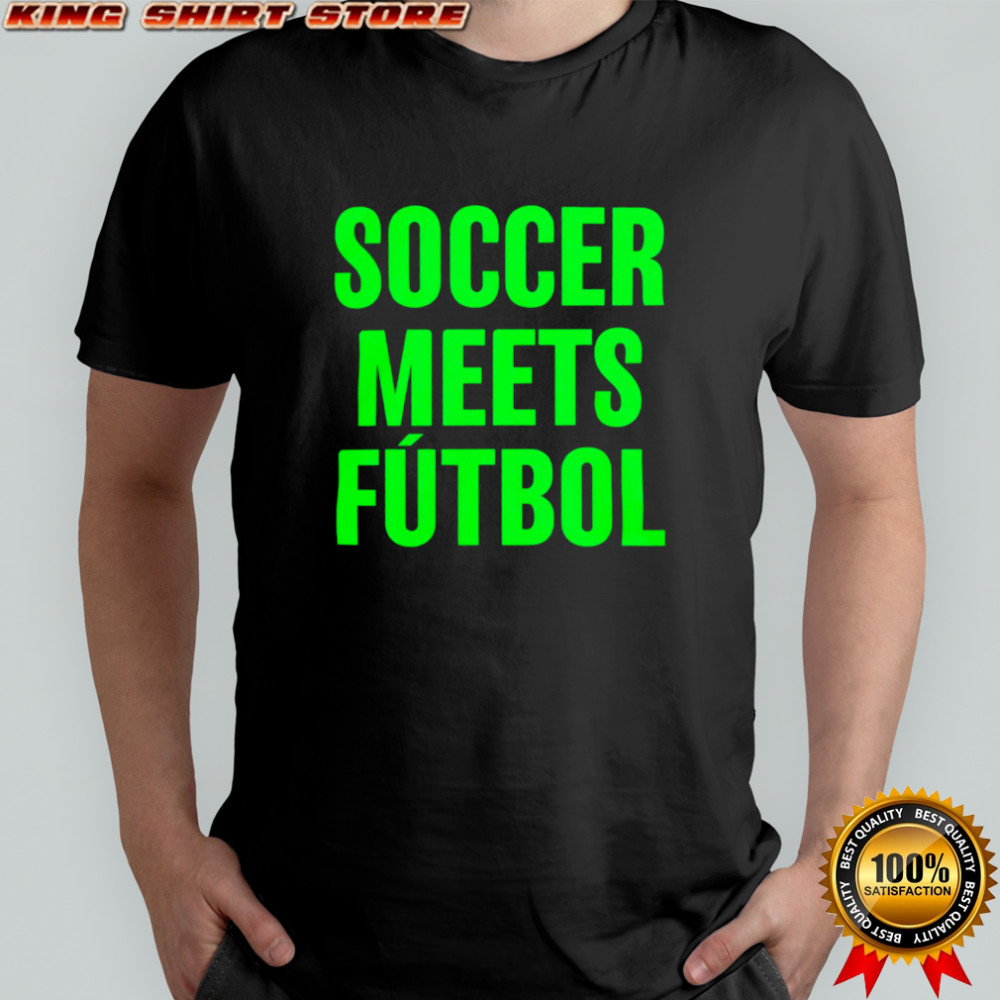 FIFA World Cup 2026 Soccer Meets Futbol shirt