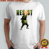Fire Fist Resist Frog Portland Protest Frog shirt