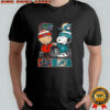 Florida Gators Miami Dolphins Snoopy and Charlie Brown shirt