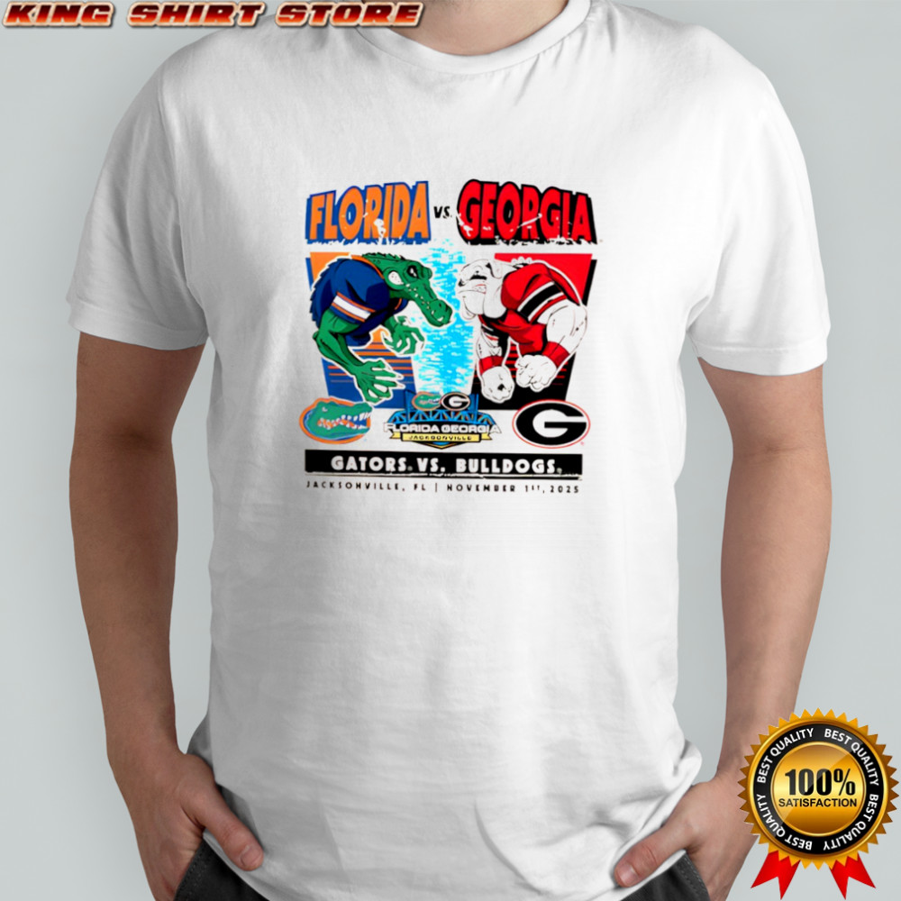Florida Gators vs. Georgia Bulldogs 2025 Rivalry Matchup shirt