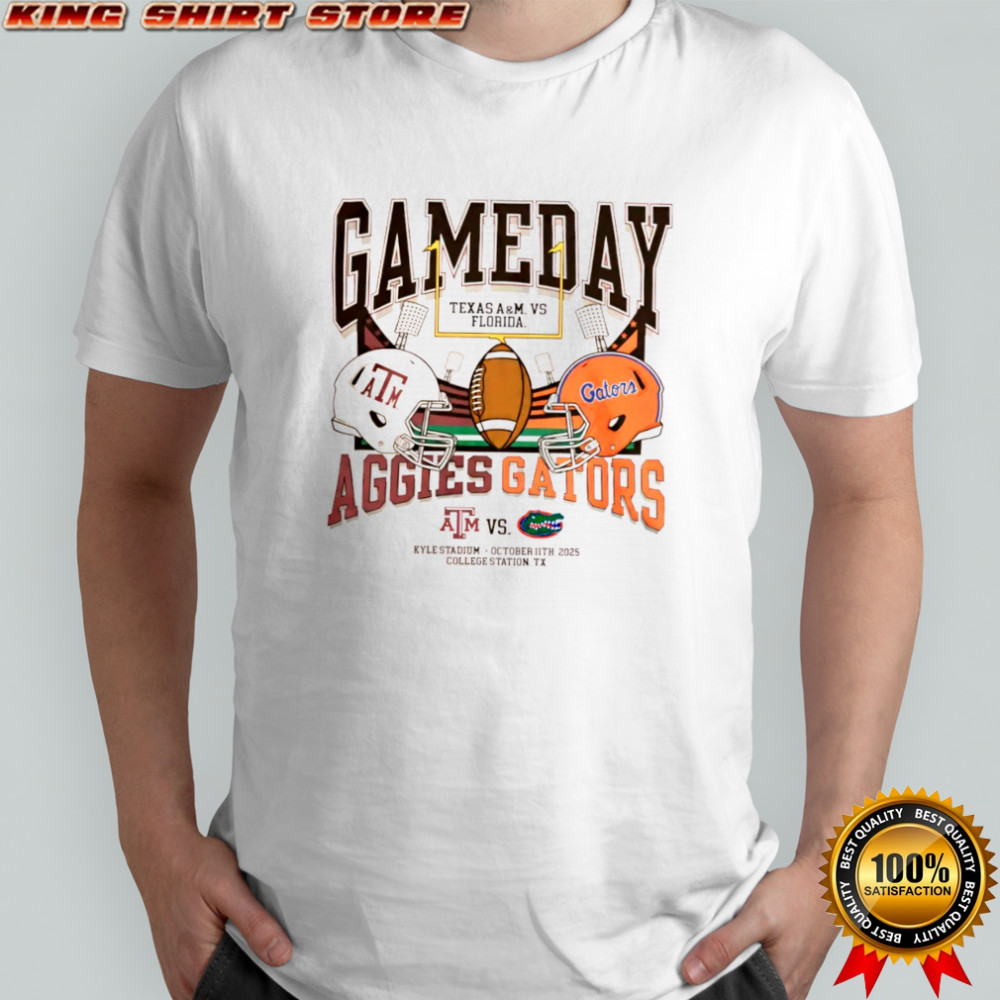 Florida Gators vs Texas A&M Aggies 2025 Football Match Game Day Shirt