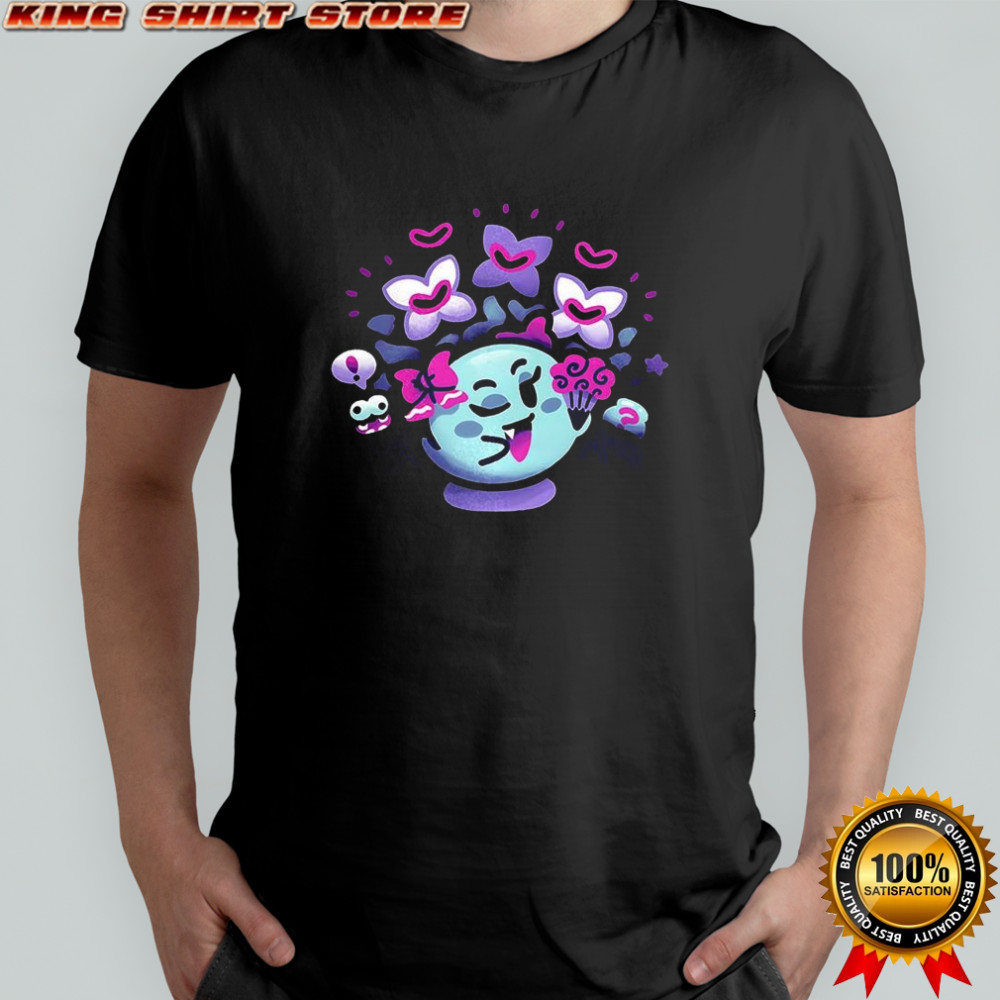 Forest Surprises Lady Bow game character Halloween shirt
