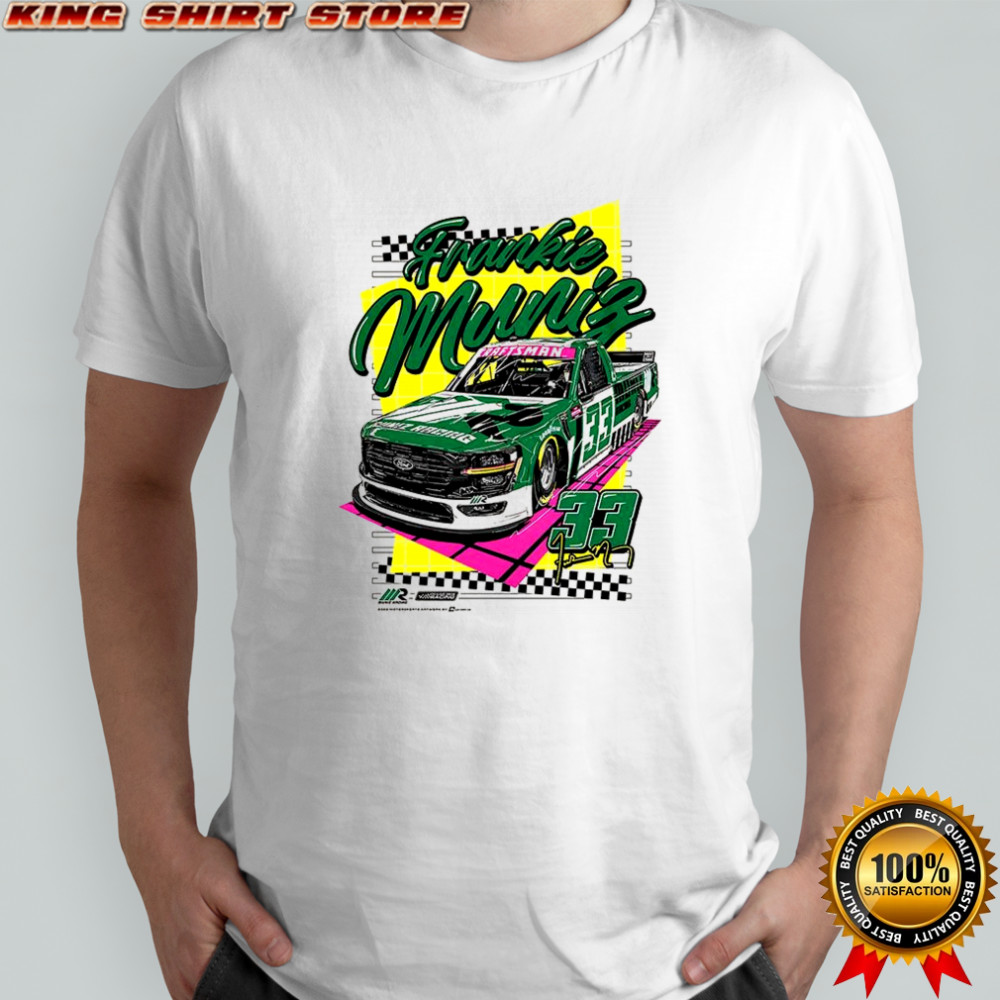 Frankie Muniz 33 NASCAR signature shirt