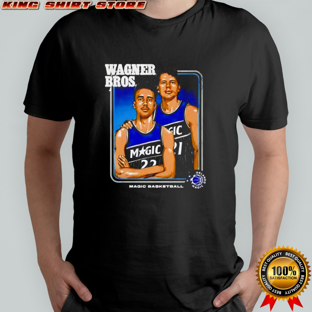 Franz Wagner and Moritz Wagner Orlando Magic Step Brothers retro shirt