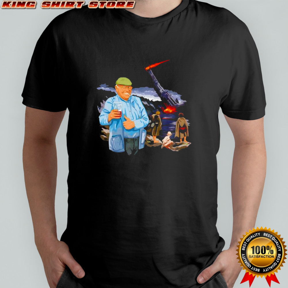 Fred Dibnah knocking down Sauron’s Tower shirt