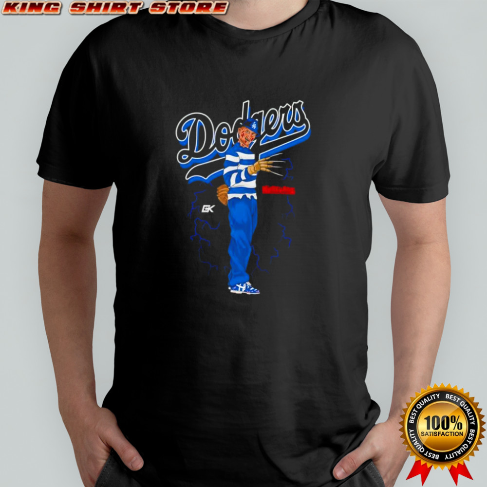 Freddy Dodgers Los Angeles Dodgers Halloween shirt