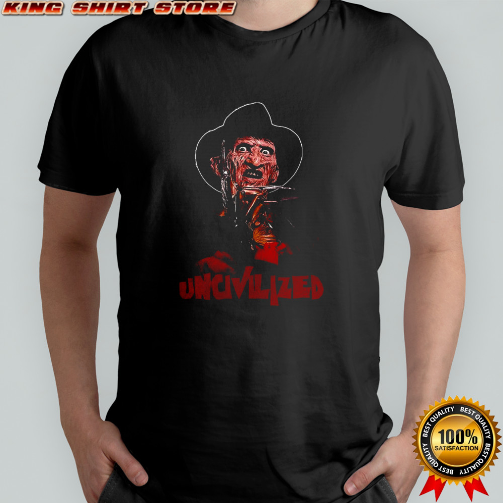 Freddy Krueger A Nightmare On Elm Street villain horror Halloween shirt