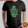 Free-Portland-Frog shirt