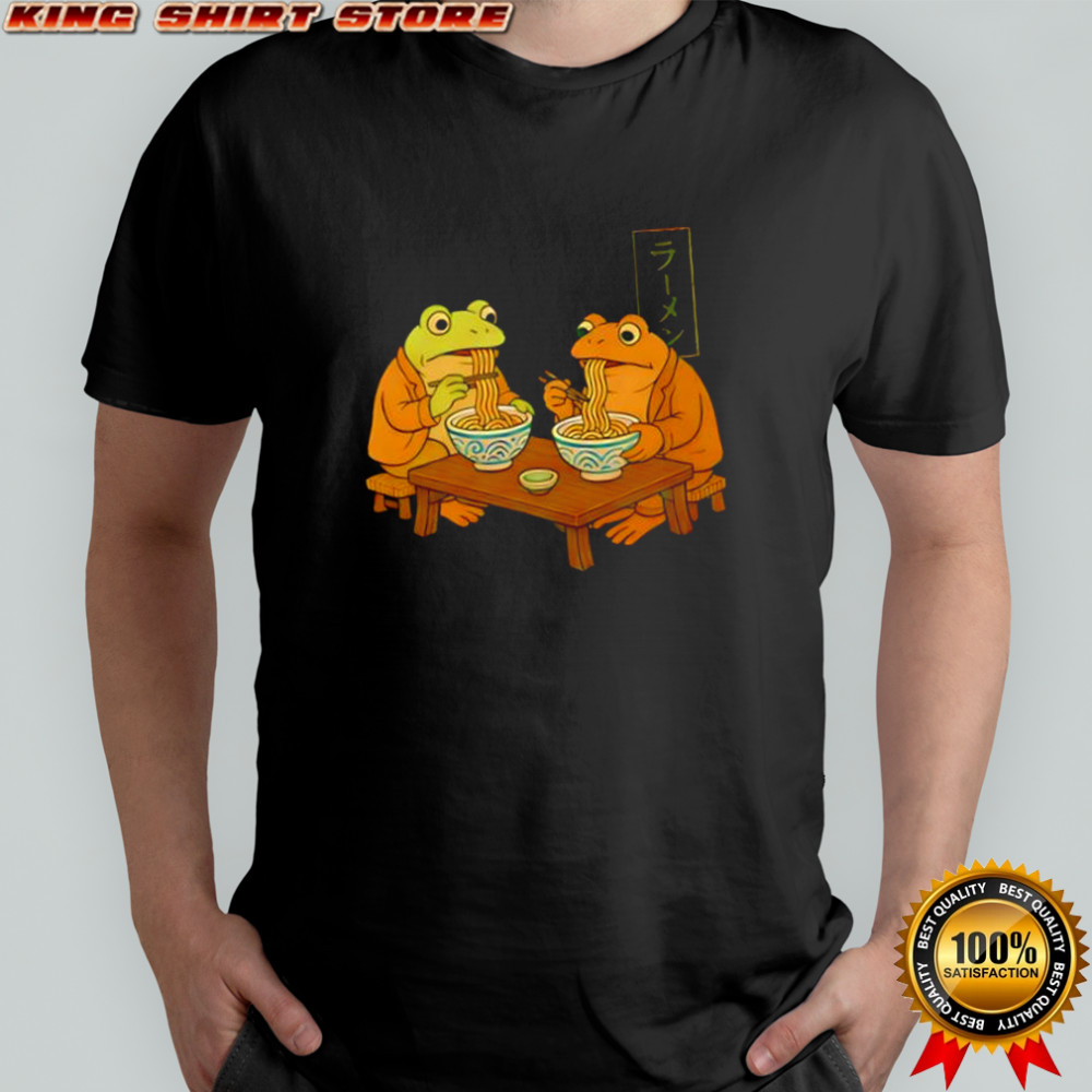 Frog and Toad Noodle graphic shirt