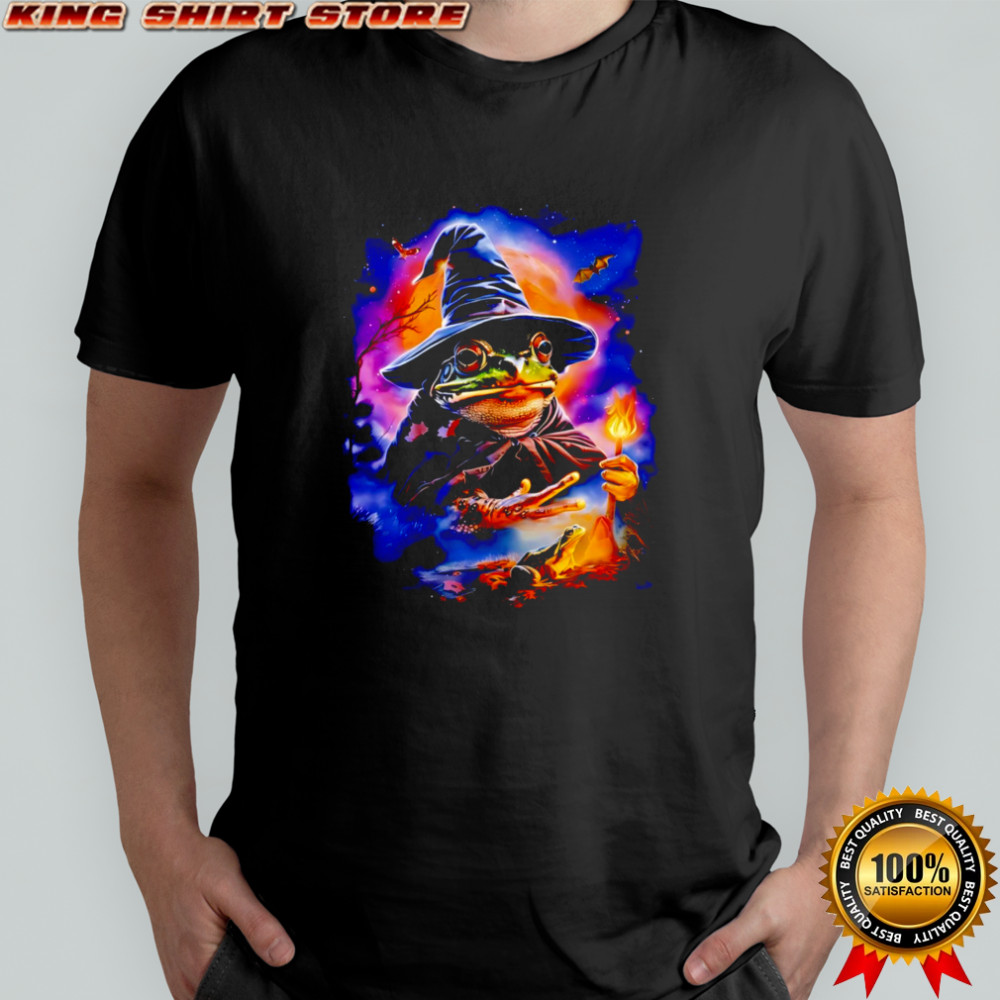 Frog Protest Resist Frog Wizard Frog Witch Halloween galaxy shirt Frog Protest Resist Frog Wizard Frog Witch Halloween galaxy shirt