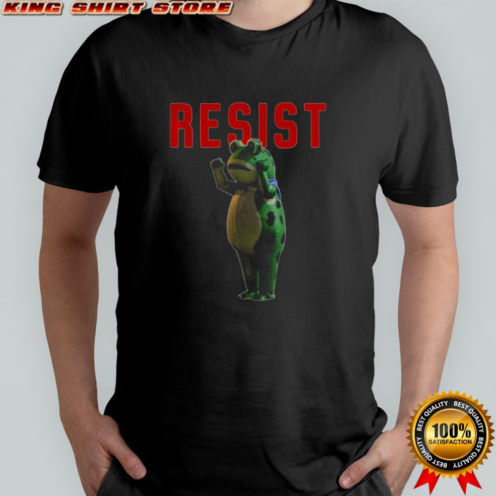 Frog Resist Portland 2025 American political symbol shirt