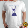 Funny Easter bad hare don’t care vintage shirt