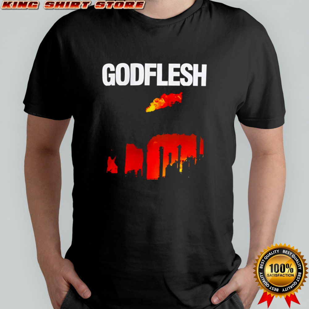 Funny Godflesh forest fire shirt
