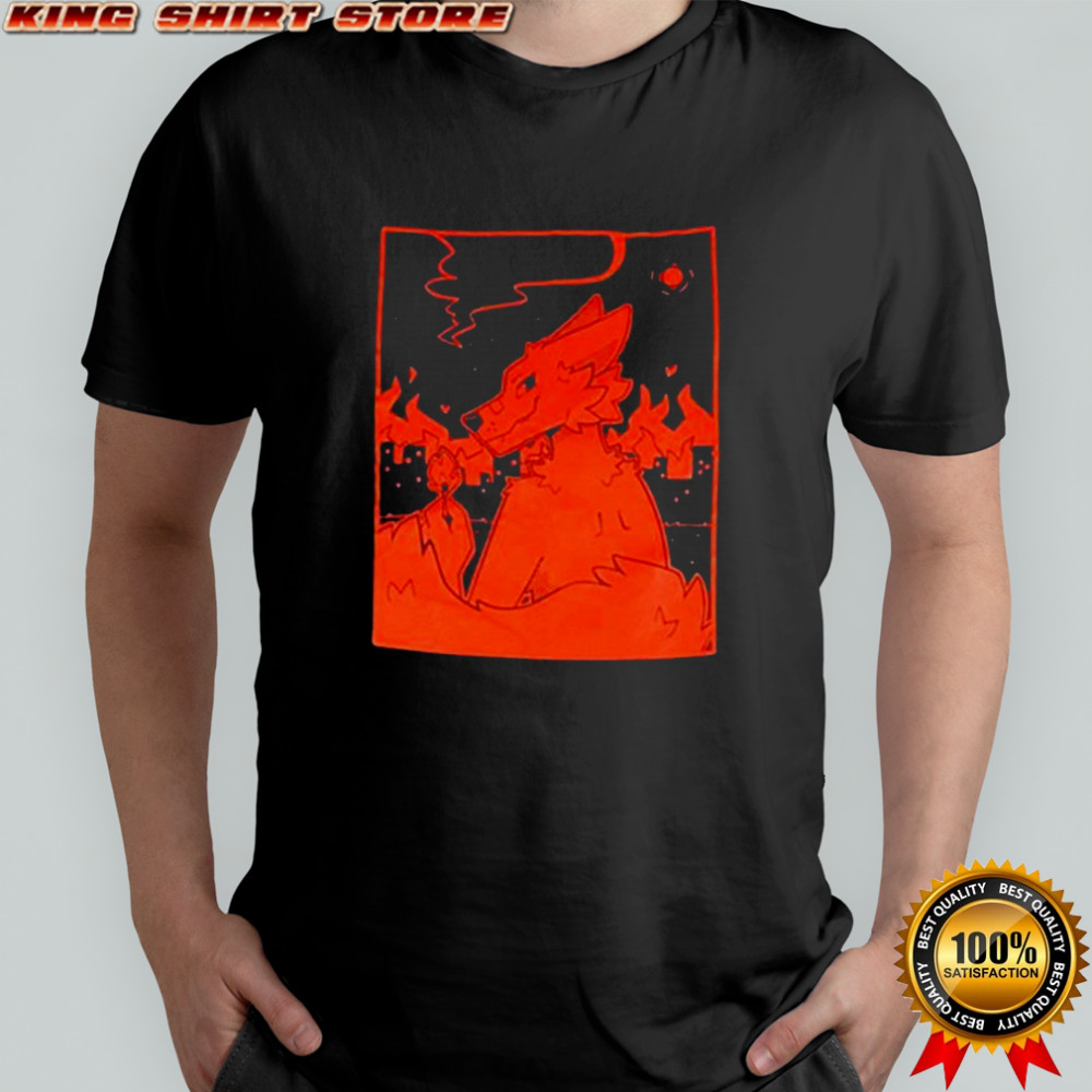 Furflux Burn Your Bridges T-shirt