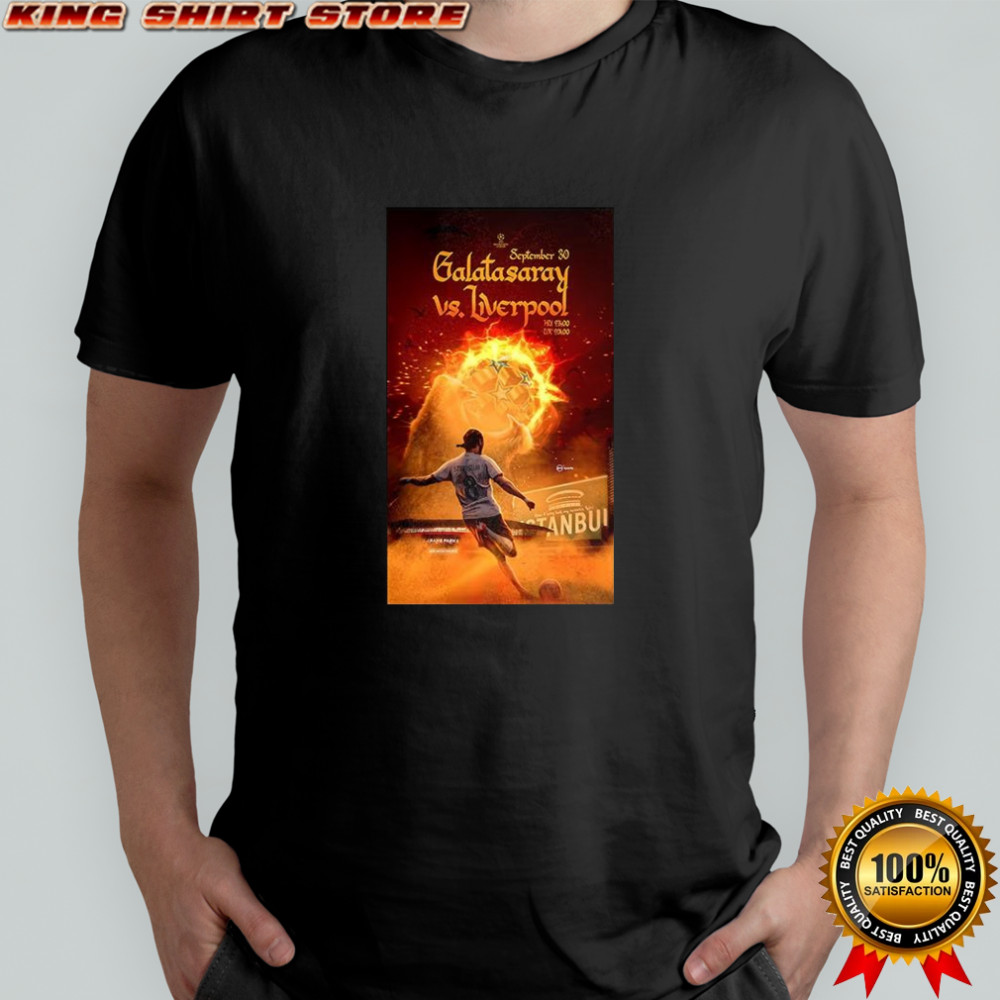Galatasaray vs Liverpool UEFA Champions League 2025 Rams Park shirt