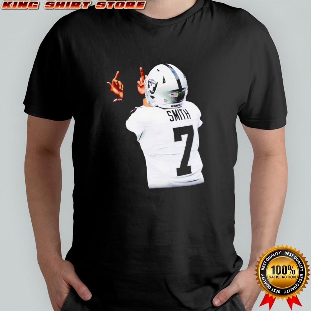 Geno Smith Las Vegas Raiders Run The Table Throwback shirt