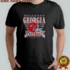Georgia Bulldogs Stripe Splash T-Shirt