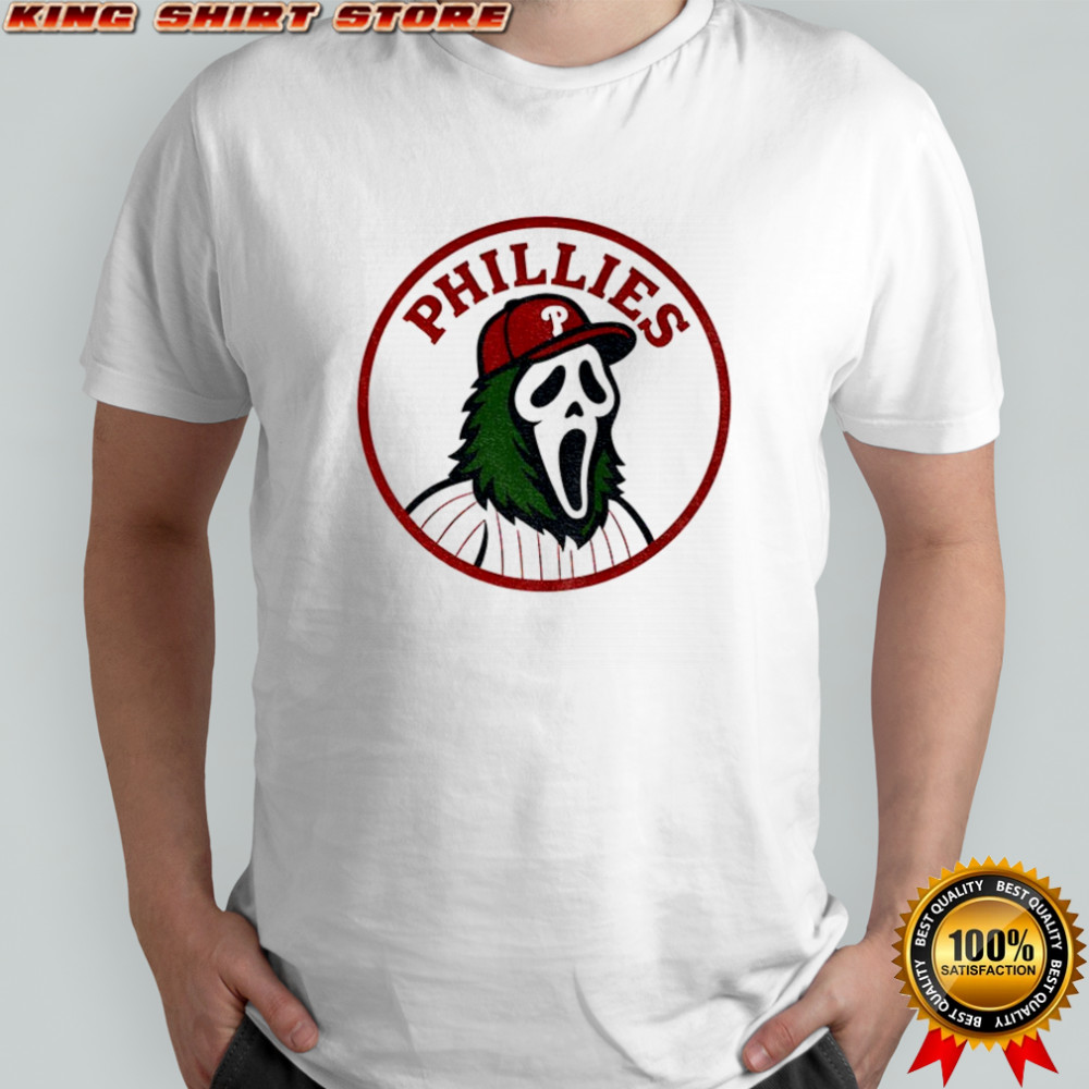 Ghostface Philadelphia Phillies MLB Baseball 2025 shirt
