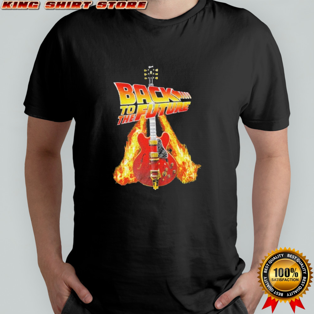 Gibson Back To The Future Guitar T-shirt
