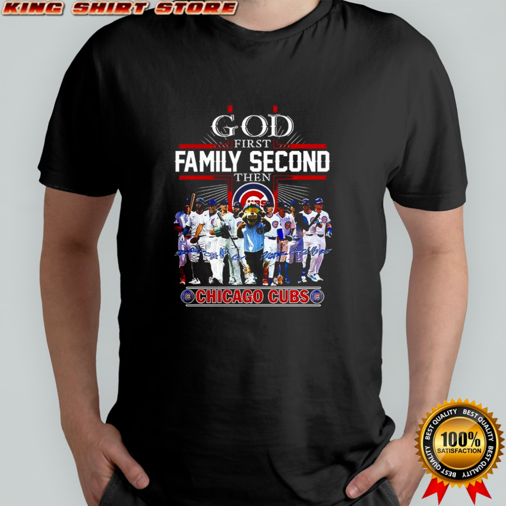 God first family second then Los Angeles Dodgers Legend signature shirt