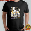 Gold Blooded Rivalry helmet logo shirt