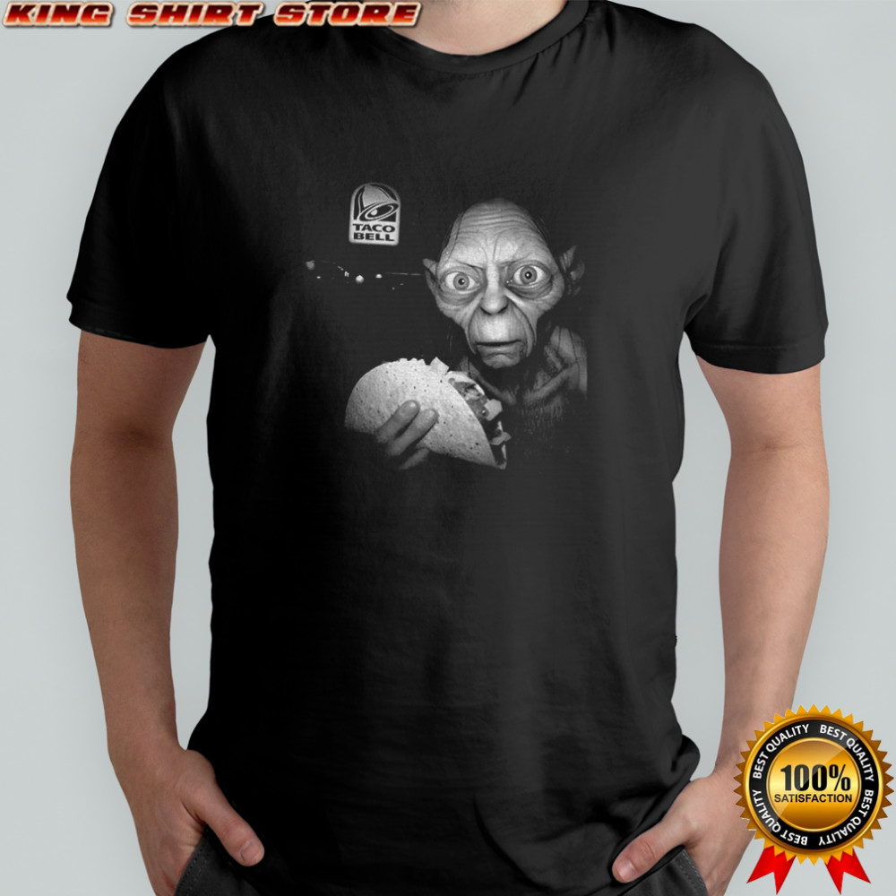 Gollum Foodie Goblin and Taco Ring vintage shirt